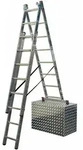Aluminium-vielzweckleiter Corda Mit Treppenfunktion 7 M Viel-/ Mehrzweckleiter -