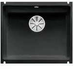 Blanco Subline 500 - Keramiksp&uuml;le, 54x46 Cm, Schwarz 523740