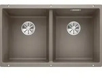 Einbausp&uuml;le 75cm Silgranit Subline 350/350-u Taupe - 523581 - Blanco