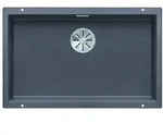 Subline 700 - Silgranitsp&uuml;le, 73x46 Cm, Felsgrau 523443 - Blanco