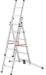 Aluminium-kombileiter 'profilot' 3 X 12 Sprossen
