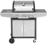 Justus - Gasgrill 'ares 3 Su', Silber, 3+1 Brenner