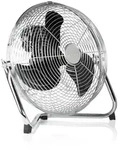 Bodenventilator In Silber, &Oslash; 35cm, 70 Watt, 3 Leistungsstufen, 130&deg; Winkel