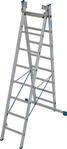 Krause Aluminium-mehrzweckleiter Stabilo Mit Treppenfunktion 6,05 M Viel-/