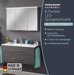 Fackelmann - Led Spiegelschrank B.perfekt / Badschrank Mit Soft-close-system / Ma&szlig;e