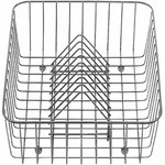 Accessoires - Geschirrkorb Classic, 405x308 Mm, Edelstahl 507829 - Blanco