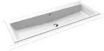 Kaldewei Puro Einbau- Doppelwaschtisch 3169 Mit 2x 1 Hahnlochbohrung, 120 Cm