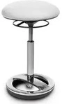 Topstar Wellnessstuhl / Hocker Sitness High Bob Chrom / Wei&szlig;
