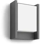 Mygarden - Led-wandleuchte F&uuml;r Den Au&szlig;enbereich 17x22 Cm, 2700 K, 6 W, Anthrazit