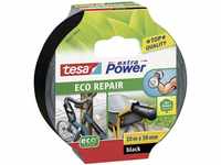 Eco repair 56432-00000-00 Gewebeklebeband ® extra Power Schwarz (l x b) 20 m x 38 mm