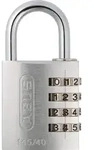 Abus - Silberfarbenes Kombinationsvorh&auml;ngeschloss 145-40 Mm