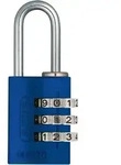Abus - Zahlenschloss 145/20 Blau Lock-tag