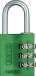 Zahlenschloss 145/20 Gr&uuml;n Lock-tag - 46608 - Abus