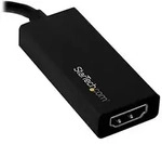 Startech.com Usb-c Auf Hdmi Adapter Schwarz 4k