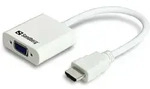 Sandberg Hdmi Zu Vga Konverter Wei&szlig; Kompakt Leicht