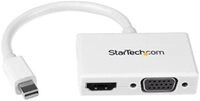 Startech.com Reise A/v Adapter: 2-in-1 Mini Displayport Auf Hdmi Oder Vga...