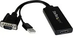 Startech.com Vga Zu Hdmi Adapter Mit Audio Und Strom Usb - Tragbarer Vga Zu Hdmi