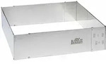 Verstellbarer Backrahmen - Birkmann - Easy Baking - Stahl - 22 X 25 Bis 43 X 48 Cm, H