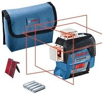 Bosch Linienlaser Gll 3-80 C Professional Inkl. Schutztasche Und Laserzieltafel