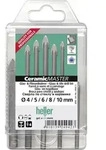 Tools Quickbit&reg; Ceramicmaster 24942 Glas- Und Fliesenbohrer-set 5teilig 1/4' (6.3