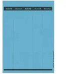 Ordnerr&uuml;ckenetikett Schmal/lang 39 X 285 Mm (b X H) Selbstklebend Mit Griffloch Blau