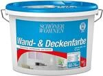 Sch&ouml;ner Wohnen Wand- Und Deckenfarbe 10,0 Ltr. Weiss
