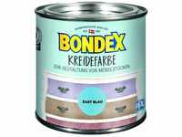 Bondex - Kreidefarbe 500 ml, zart blau Vintagefarbe Möbelfarbe Holzschutzfarbe