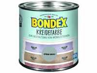 Kreidefarbe 500 ml, stein grau Vintagefarbe Möbelfarbe Holzschutzfarbe - Bondex