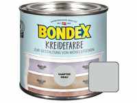 Kreidefarbe 500 ml, sanftes grau Vintagefarbe Möbelfarbe Holzschutzfarbe - Bondex