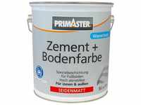 Zementfarbe und Bodenfarbe ral 7016 5L Anthrazit Seidenmatt Betonfarbe - Primaster