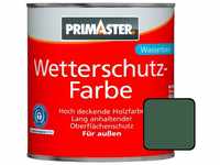 Primaster - Wetterschutzfarbe 750ml Fjordgrün Holzfarbe UV-Schutz Wetterschutz