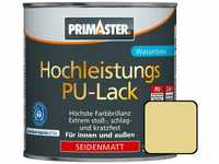 Hochleistungs PU-Lack 750ml 2in1 Hellelfenbein Seidenmatt Acryllack - Primaster