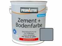 Zementfarbe und Bodenfarbe 750ml Silbergrau Seidenmatt Betonfarbe - Primaster