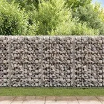 Vidaxl - Steinkorb Gabione Mit Deckeln Verzinkter Draht 100&times;50&times;30 Cm