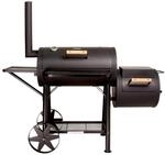 Taino - Yuma Massiver Smoker Bbq Grillwagen Holzkohle Grill 90kg 3,5mm Offset