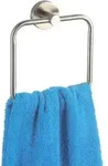 Handtuchring Bosio Matt Edelstahl, Rostfrei, Silber Matt, Edelstahl Rostfrei Matt -