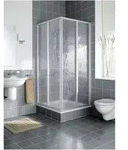 Kermi Duschkabine Nova 2000 Eckeinstieg 2t Gleitt&uuml;r Halbteil Ed2 1850x750x30mm