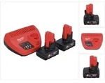 Milwaukee Akku-basis Sets Li-ion 12 - 18 V Basis-set 12v 4,0ah M12nrg-402