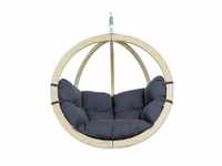 Hängesessel Globo Chair Anthracite inkl. Sitzkissen und Spiralfeder - Amazonas