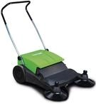 Kehrmaschine Hkm 800 Cleancraft 2 Seitenbesen, F&uuml;r 500-1000 M, Beh&auml;lter 40 L