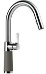 Schock K&uuml;chenarmatur Sc-520 Chrom/cristalite Ausziehbarer Auslauf Asphalt Gas