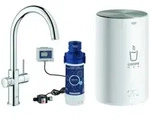 Grohe Red Duo Einhand-sp&uuml;ltischarmatur Set, Ausladung 224mm,