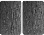 Glasabdeckplatte F&uuml;r Den Ofen Slate Xl - 2 St&uuml;ck Wenko