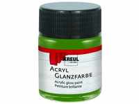 Acryl Glanzfarbe olivgrün 50 ml Verzierfarbe - Kreul