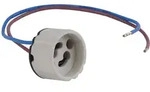 Keramik Lampenfassung 230v F&uuml;r Gu10 & Gz10 - Max. 50 Watt