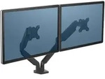Fellowes Platinum Series Doppel Monitorarm Schwarz Halterungen - Monitor