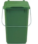 Abfallsammler H309xb205xt276mm 10l Gr&uuml;n Sulo
