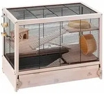 Ferplast Hamsterville K&auml;fig Beige Holz Fsc 60x34x49 Cm