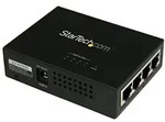 Startechcom Poeinj4g Poe-injektor 4 Ports Schwarz
