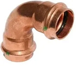 Viega - Profipress-bogen &Oslash; 12mm 90&deg; I/i Mit Sc-contur Modell 2416 Kupfer 291488